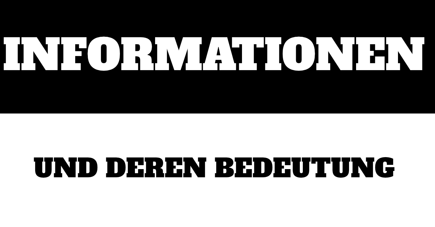 Read more about the article Welche Informationen sind von Bedeutung